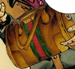 jojo's bizarre adventure rohan gucci bag|Gucci bag mystery.